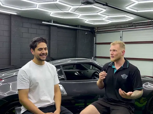 Will from Uncle Billy's Detailing with Josh from Tarai Marketing